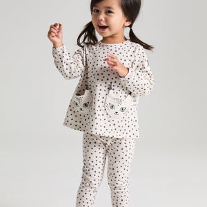 Dotty lynx Pocket Kids Top 5-6y / 116