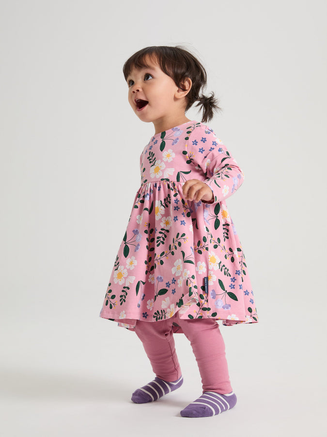 Floral Print Kids Dress 5-6y / 116