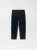 Navy Blue Kids Corduroy Trousers from the Polarn O. Pyret kidswear collection. Ethically produced kids clothing.