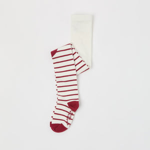 Striped Kids Tights from the Polarn O. Pyret kidswear collection. Nordic kids clothes made from sustainable sources.