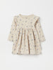 Ribbed Floral Print Baby Dress from the Polarn O. Pyret baby collection. The best ethical kids clothes