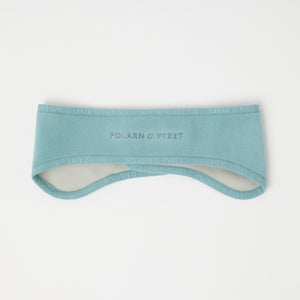 Blue Fleece Kids Headband from the Polarn O. Pyret kidswear collection. The best ethical kids outerwear.