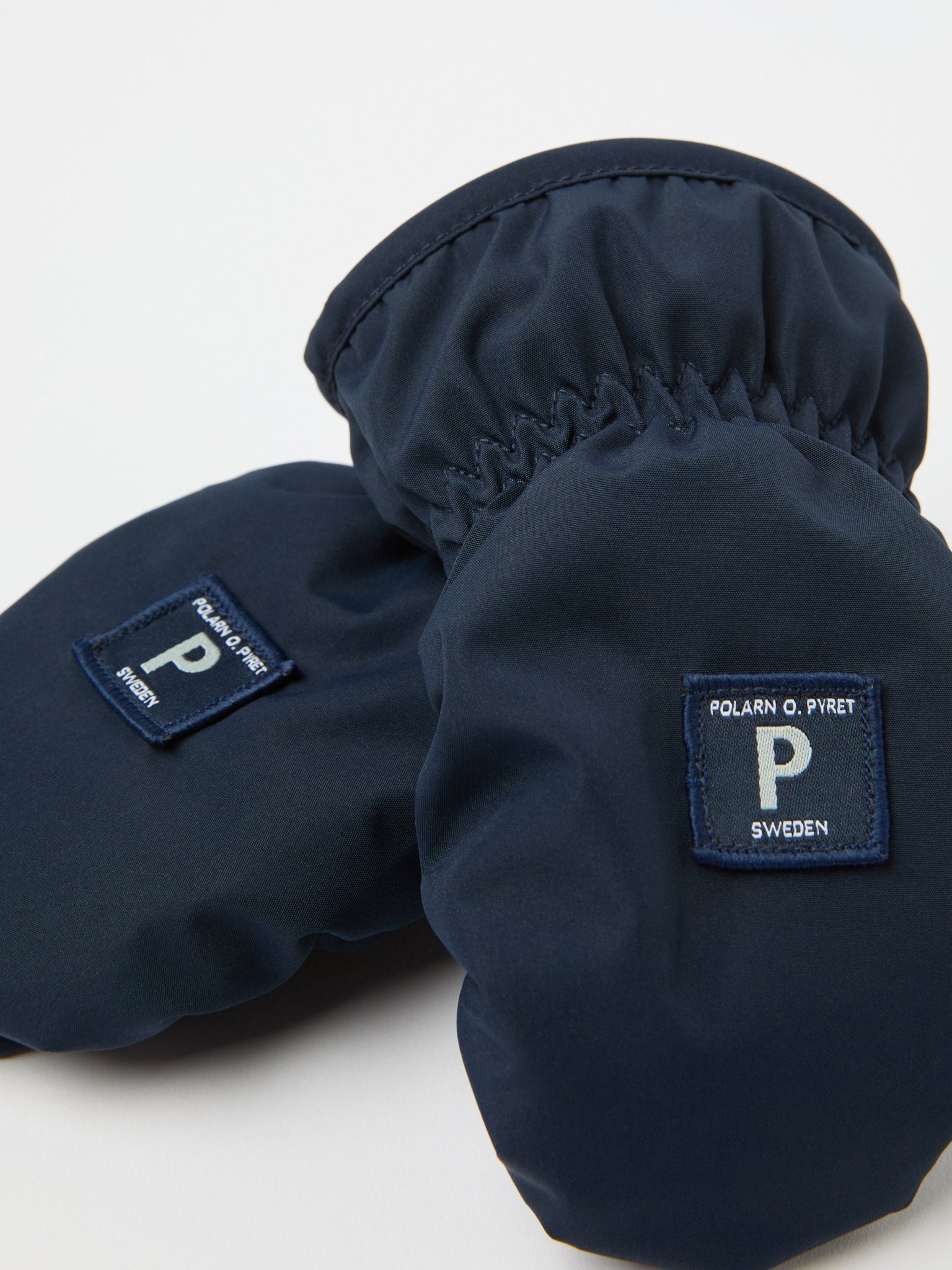 Shell Fleece Lined Baby Mittens from the Polarn O. Pyret kidswear collection. The best ethical kids outerwear.