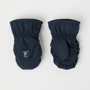 Shell Fleece Lined Baby Mittens from the Polarn O. Pyret kidswear collection. The best ethical kids outerwear.