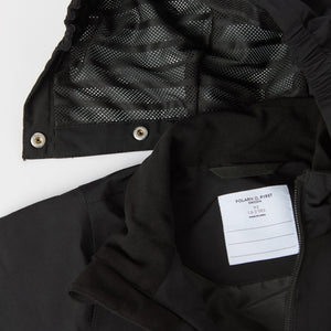 Black Recycled Kids Puddle Suit from the Polarn O. Pyret kidswear collection. Ethically produced kids outerwear.