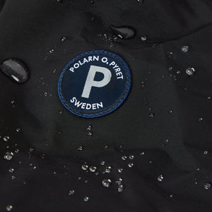 Black Recycled Kids Puddle Suit from the Polarn O. Pyret kidswear collection. Ethically produced kids outerwear.