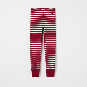 Organic Cotton Red Striped Kids Top from the Polarn O. Pyret kidswear collection. Ethically produced kids clothing.