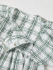 Organic Cotton Checked Baby Dress from the Polarn O. Pyret baby collection. Ethically produced kids clothing.