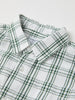 Checked Organic Cotton Baby Shirt from the Polarn O. Pyret baby collection. Nordic kids clothes made from sustainable sources.