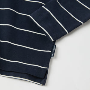 Striped Kids Rugby Shirt from the Polarn O. Pyret kidswear collection. Ethically produced kids clothing.