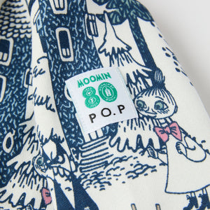 Moomin Print Baby All-in-one from the Polarn O. Pyret baby collection. Clothes made using sustainably sourced materials.