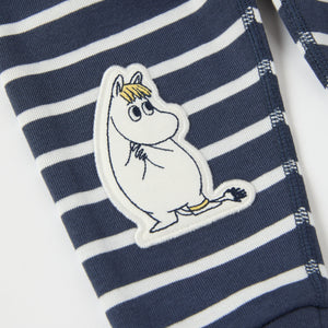 Striped Moomin Baby Leggings from the Polarn O. Pyret baby collection. Nordic kids clothes made from sustainable sources.