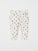 Heart Print Ruffled Baby Leggings from the Polarn O. Pyret baby collection. Ethically produced kids clothing.