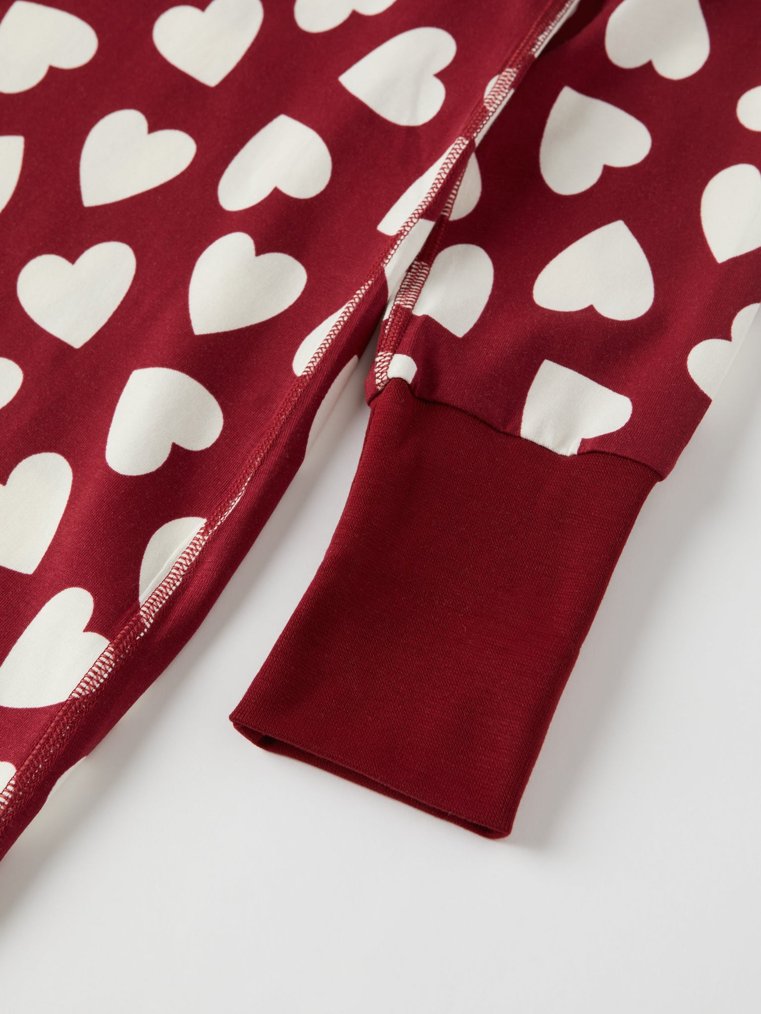 Heart Print Adult  Nightdress from the Polarn O. Pyret kidswear collection. Clothes made using sustainably sourced materials.