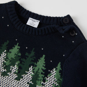 Friendly Kids Fox Jumper from the Polarn O. Pyret kidswear collection. Ethically produced kids clothing.