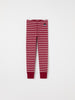 Red Striped Kids Leggings from the Polarn O. Pyret kidswear collection. Ethically produced kids clothing.