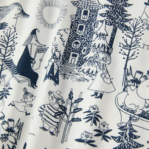 Moomin Print Kids Pyjamas from the Polarn O. Pyret kidswear collection. Ethically produced kids clothing.