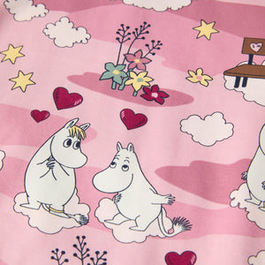 Moomin Print Kids Pyjamas from the Polarn O. Pyret kidswear collection. Nordic kids clothes made from sustainable sources.