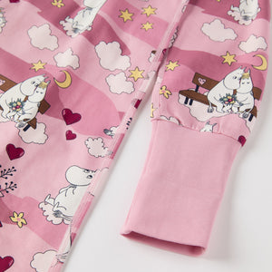 Moomin Print Kids Pyjamas from the Polarn O. Pyret kidswear collection. Nordic kids clothes made from sustainable sources.