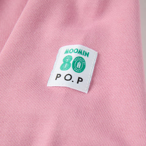 Pink Moomin Appliqué Kids Sweatshirt from the Polarn O. Pyret kidswear collection. Clothes made using sustainably sourced materials.