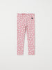 Polka Dot Prink Kids Leggings from Polarn O. Pyret kidswear. Clothes made using sustainably sourced materials.