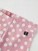 Polka Dot Prink Kids Leggings from Polarn O. Pyret kidswear. Clothes made using sustainably sourced materials.