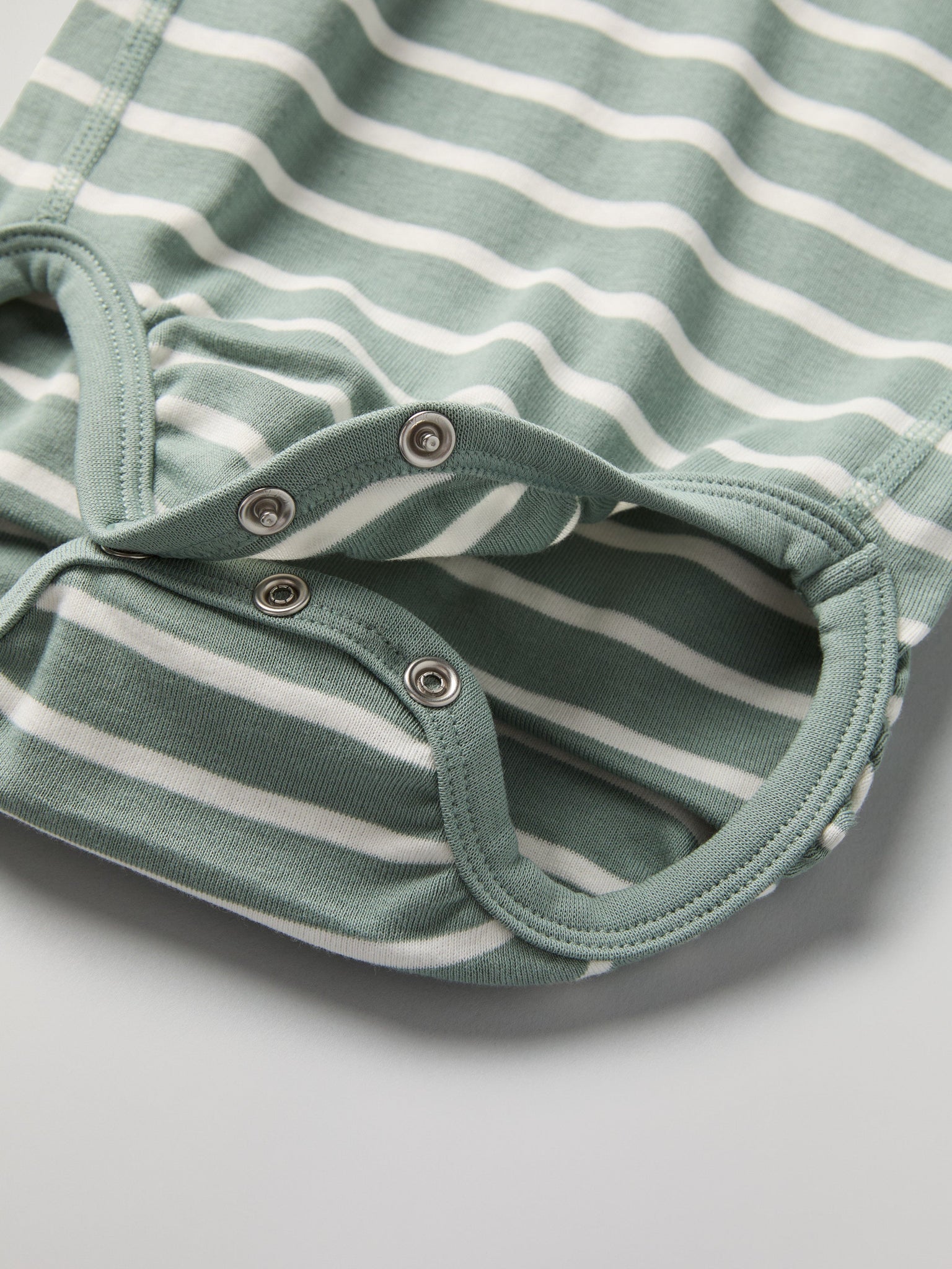 Organic Cotton Striped Baby Bodysuit from the Polarn O. Pyret baby collection. Ethically produced kids clothing.