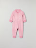 Pink Striped Baby Romper from the Polarn O. Pyret baby collection. Ethically produced kids clothing.