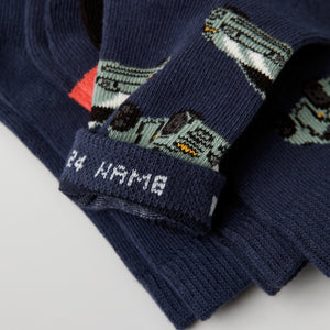 Three Pack Kids Socks from Polarn O. Pyret kidswear. Ethically produced kids clothing.