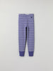 Blue Striped Kids Leggings from Polarn O. Pyret kidswear. Ethically produced kids clothing.