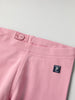 Pink Organic Cotton Kids Leggings from Polarn O. Pyret kidswear. Clothes made using sustainably sourced materials.