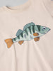 Fish Print Kids Top from the Polarn O. Pyret baby collection. Ethically produced kids clothing.