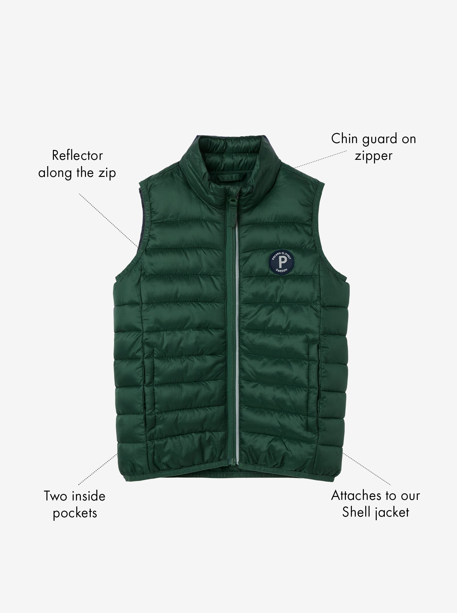 Water Resistant Kids Puffer Gilet