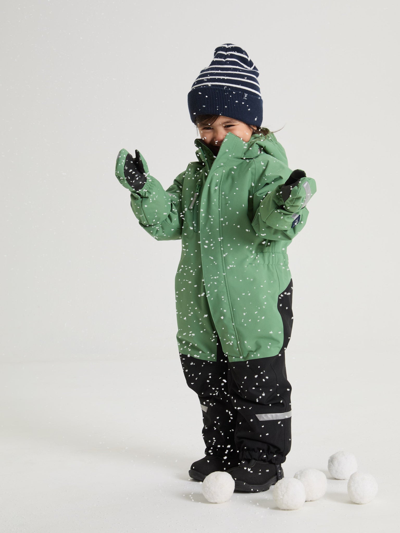 Kids Waterproof Padded Winter Overall