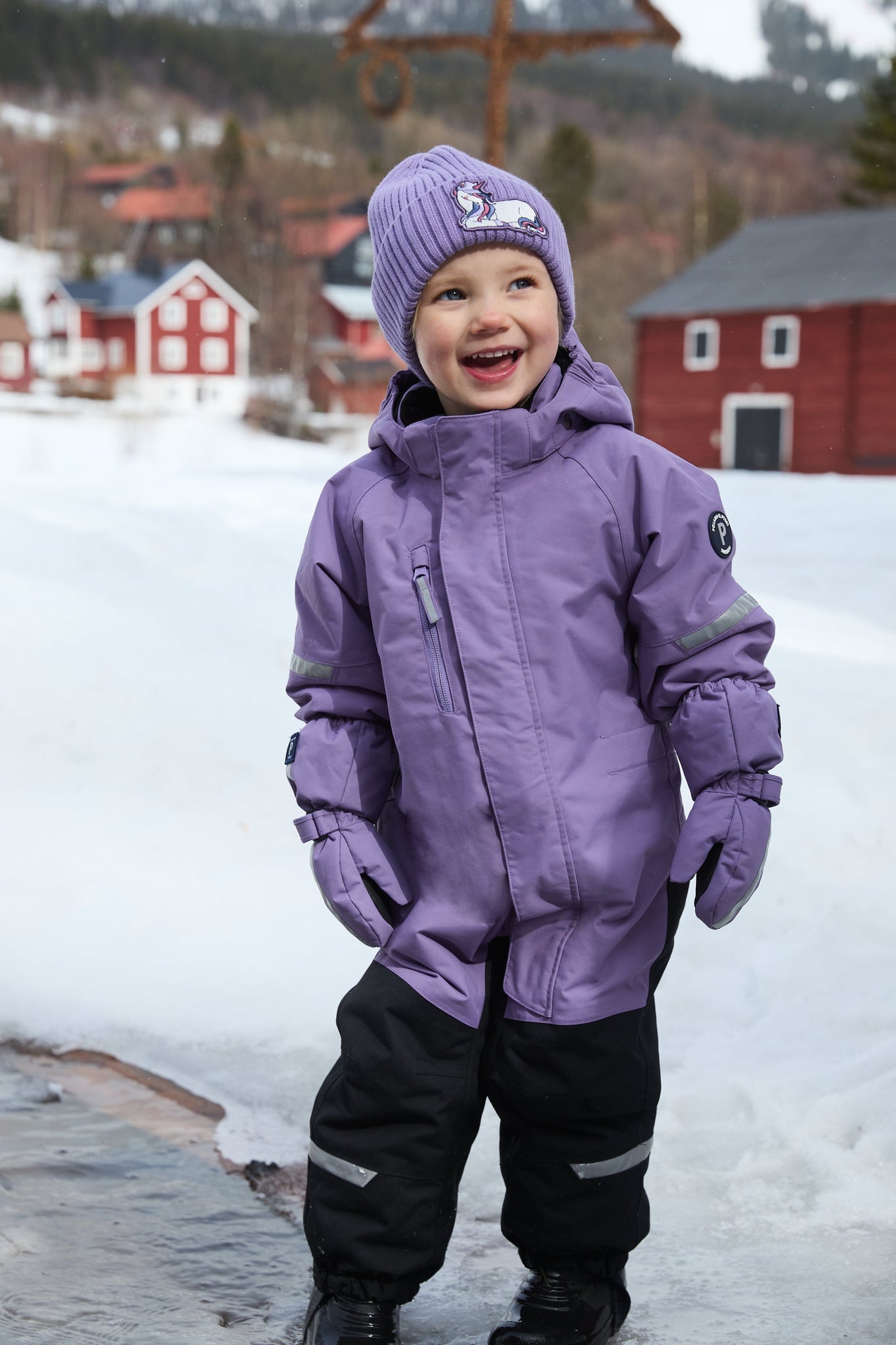 Kids Waterproof Padded Winter Overall