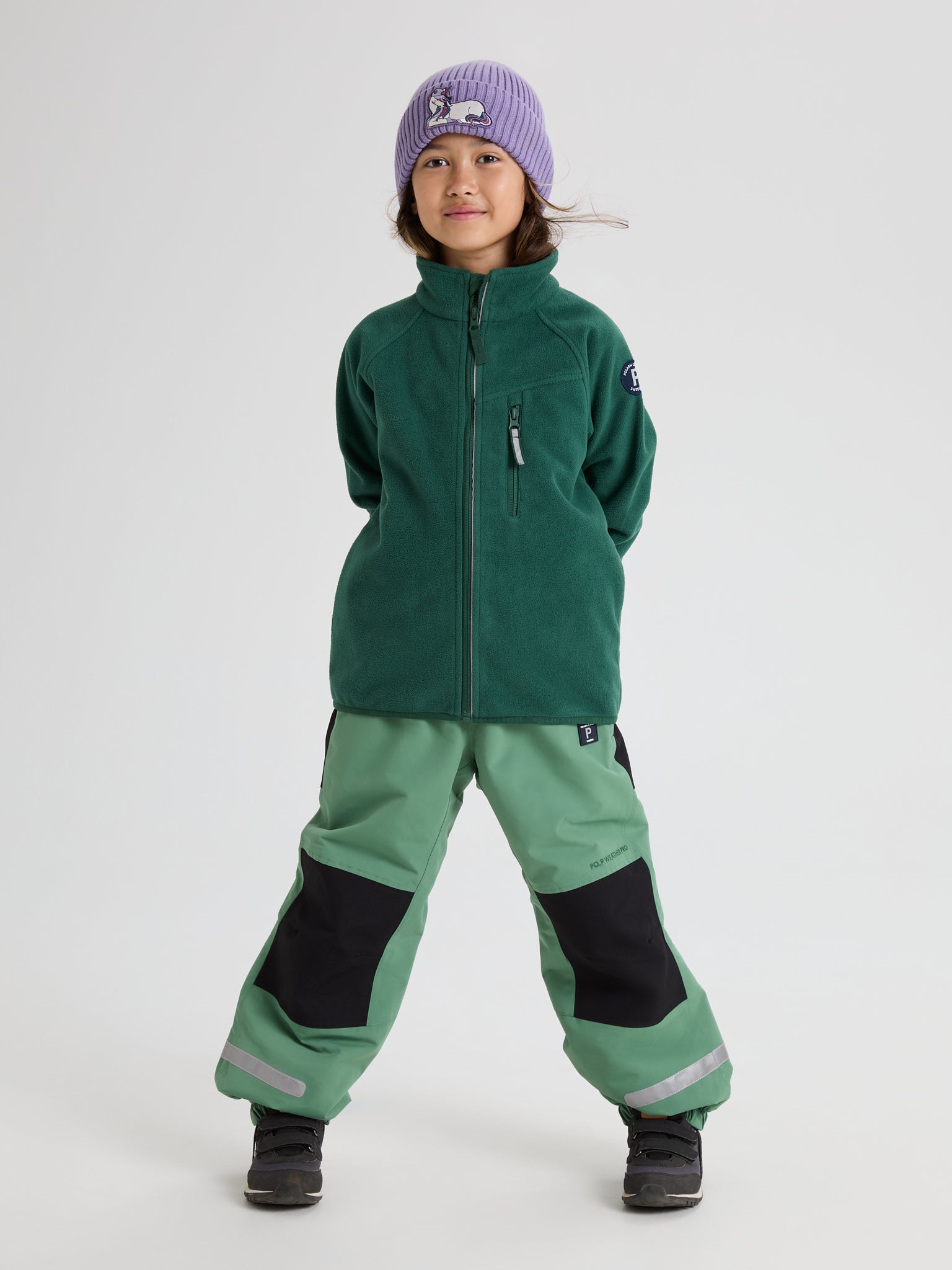 Waterproof Kids Fleece Jacket