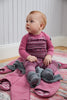 Fairisle Merino Wool Babygrow