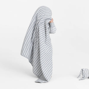 PO.P Stripe Kids Blanket/Shawl