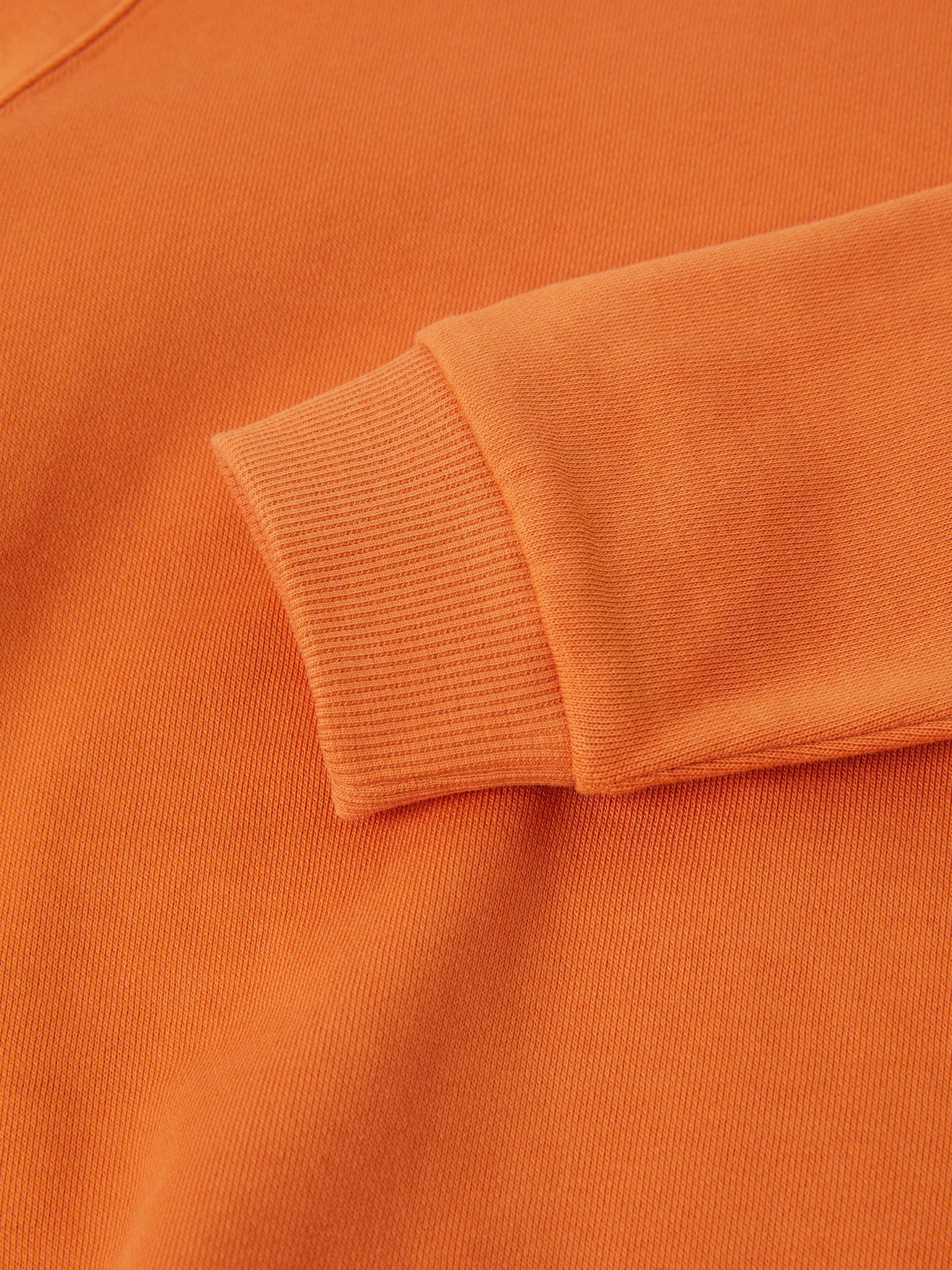 Organic Cotton Orange Kids Sweatshirt from the Polarn O. Pyret kidswear collection. Made using 100% GOTS Organic Cotton